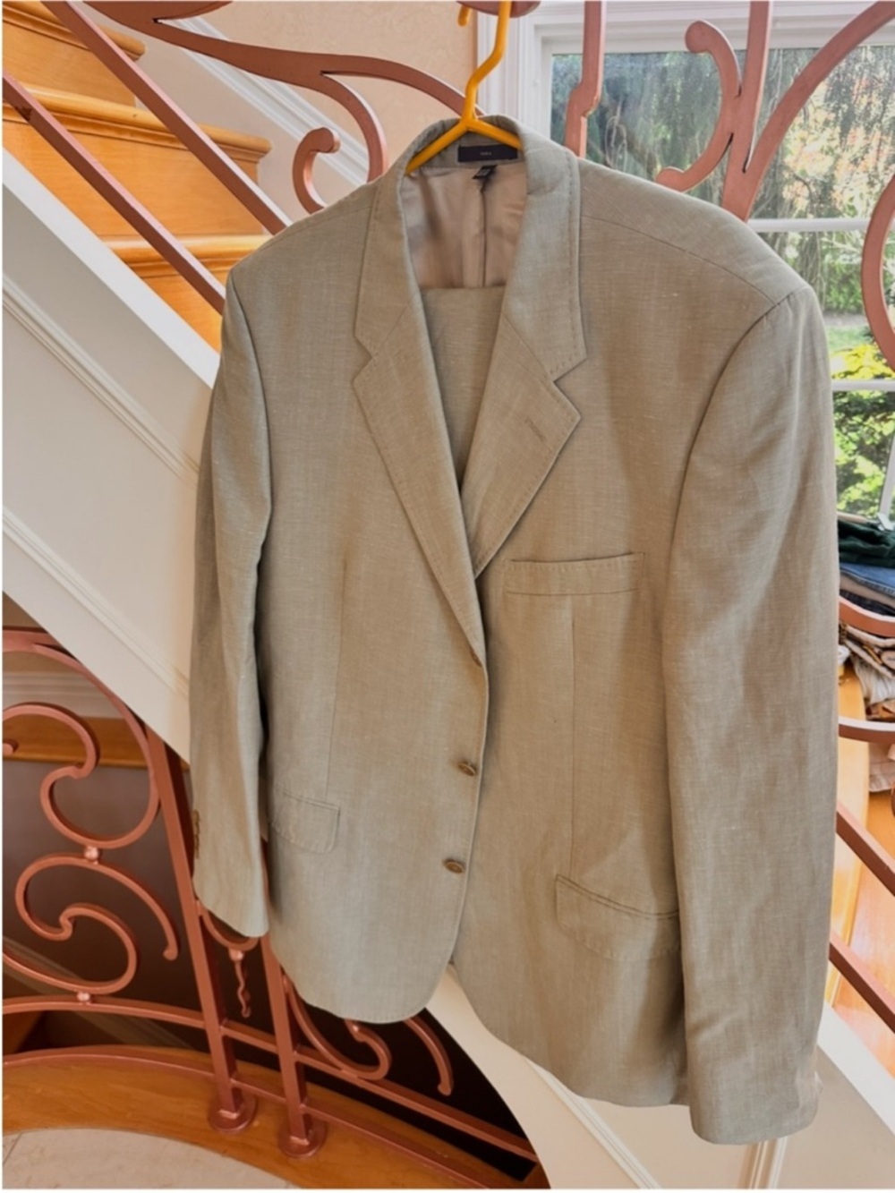 Zara Light Beige Men's Suit